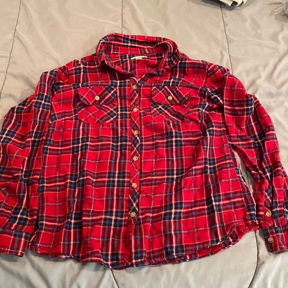 Plaid Button Up